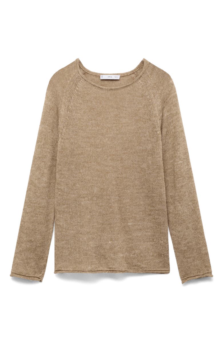 MANGO Crewneck Sweater, Alternate, color, 