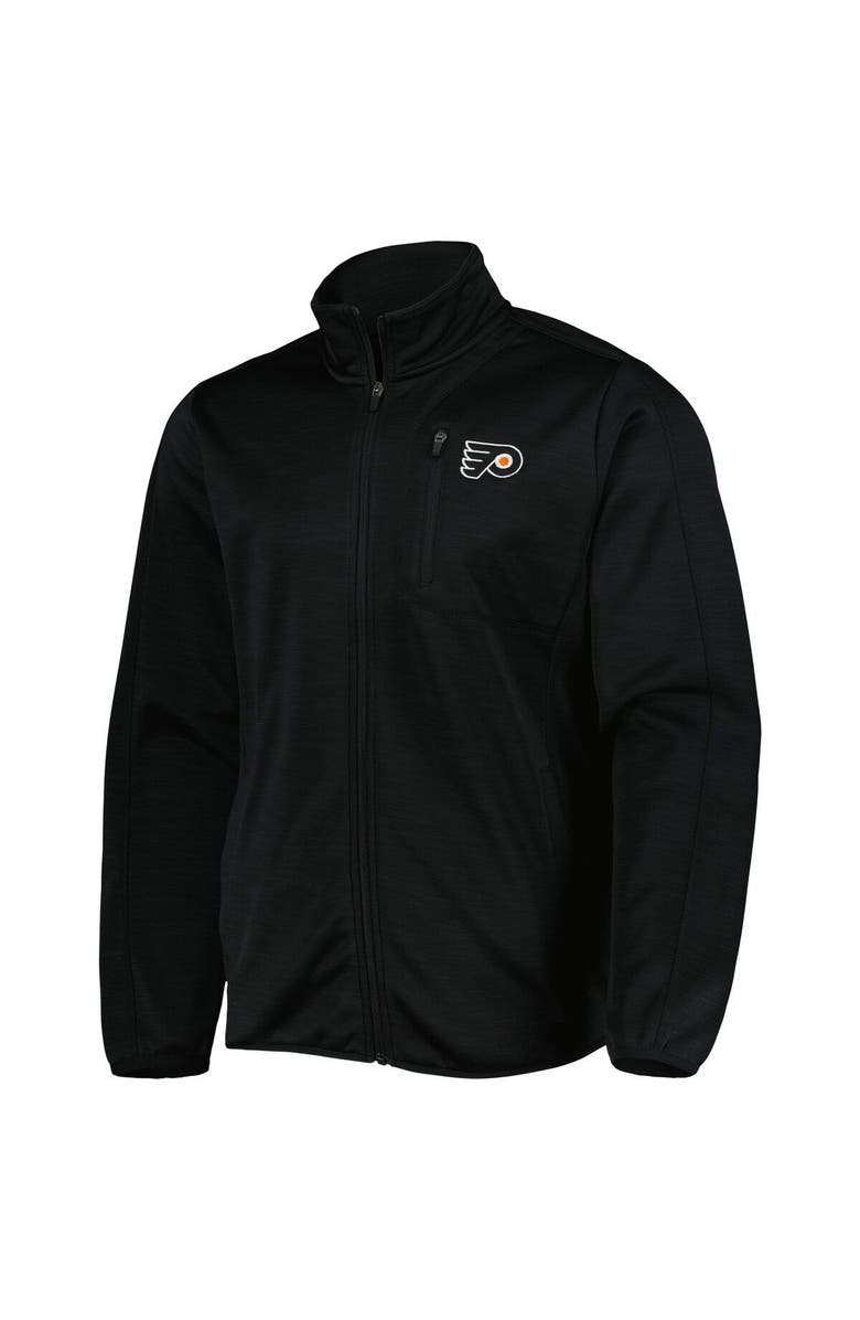 G-III SPORTS BY CARL BANKS Men's G-III Sports by Carl Banks Black Philadelphia Flyers Closer Transitional Full-Zip Jacket, Alternate, color, Black