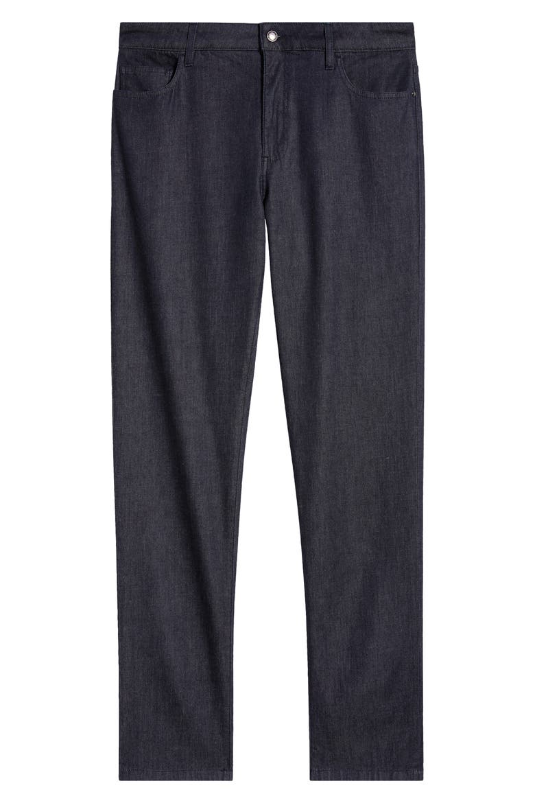 Comfort Straight Leg Jeans, Alternate, color, NAVY