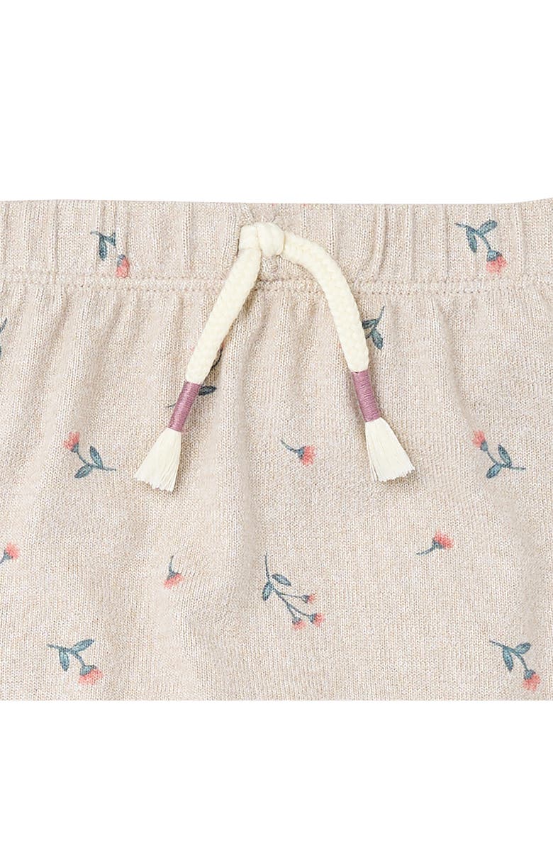 Modern Moments<sup>™</sup> by Gerber Peplum Top and Pants Set, Alternate, color, Beige Heather