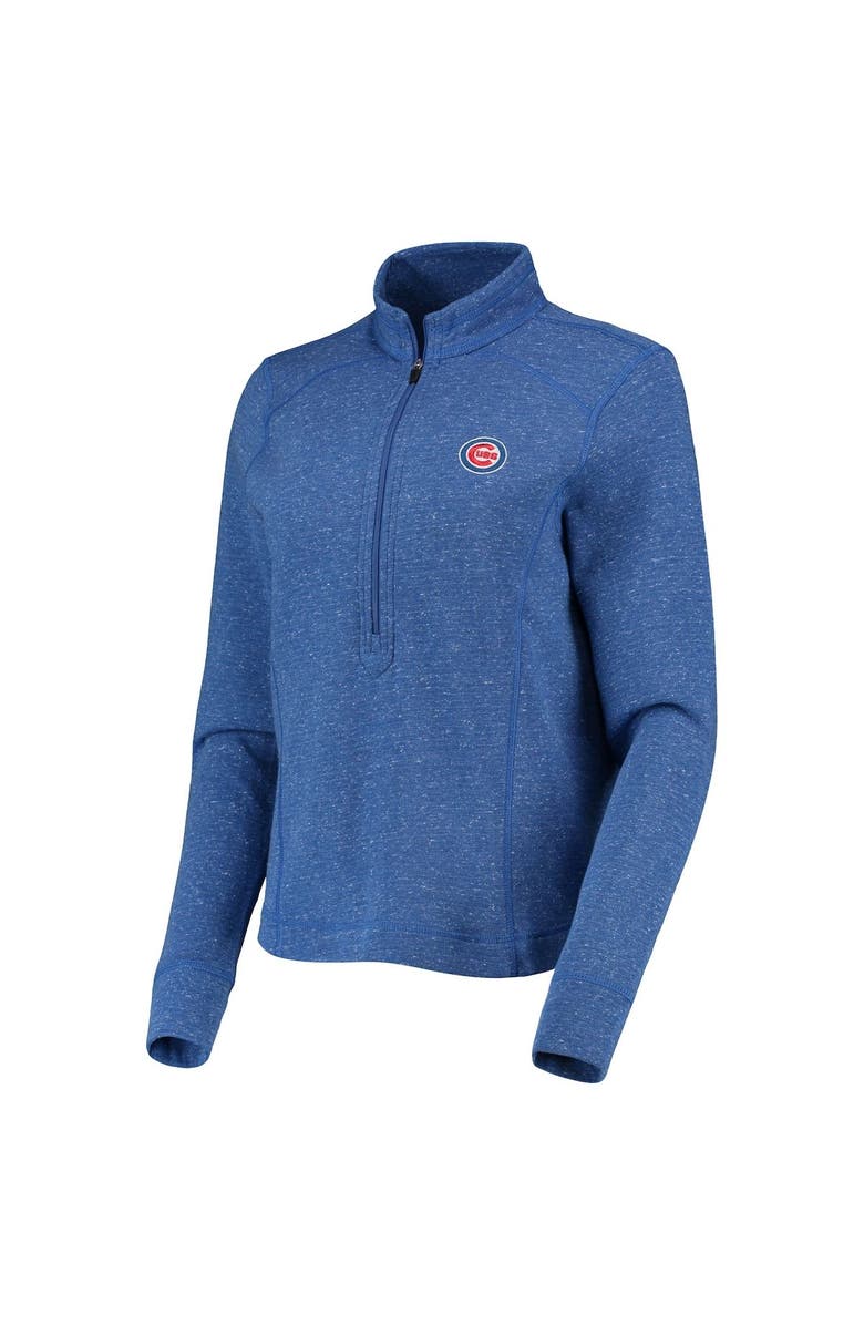 johnnie-O Women's johnnie-O Royal Chicago Cubs Kennedy Slub Half-Zip Sweatshirt, Alternate, color,