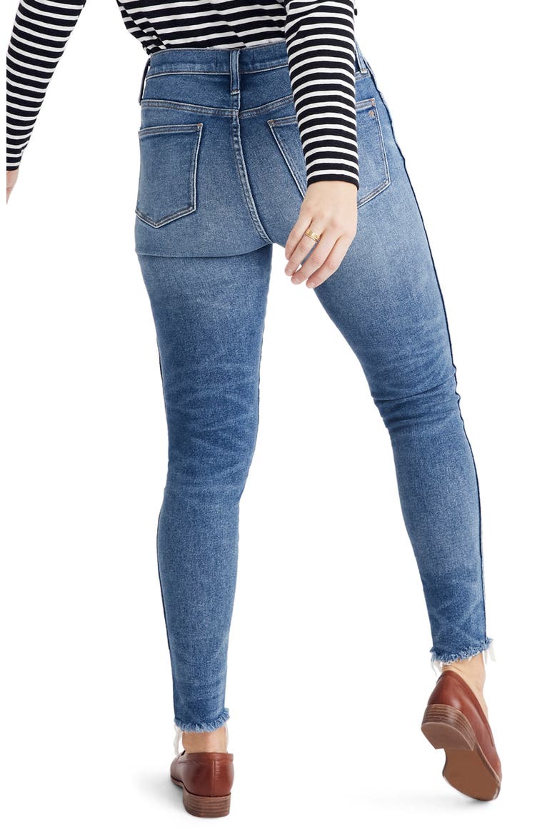 10-Inch High Waist Skinny Jeans, Main, color, CORDOVA