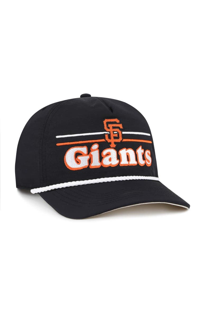 '47 Men's '47 Black San Francisco Giants Campscape Hitch Adjustable Hat, Alternate, color, Black
