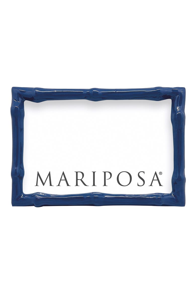Blue Sand Cast Aluminum Picture Frame, Main, color, BLUE