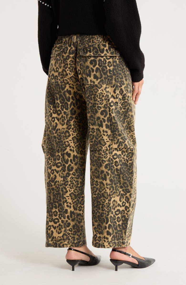 Vigoss Cheetah Drawstring Pants, Alternate, color, Cheetah