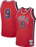 Mitchell & Ness Men's Mitchell & Ness Michael Jordan Red USA Basketball 1984 Authentic Jersey