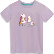 Mightly Organic Cotton Girls Graphic T-Shirt