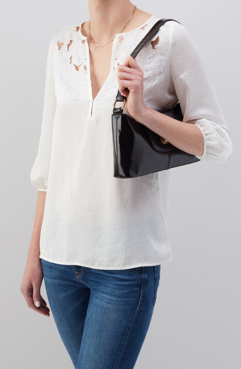 HOBO Mila Leather Shoulder Bag, Alternate, color,