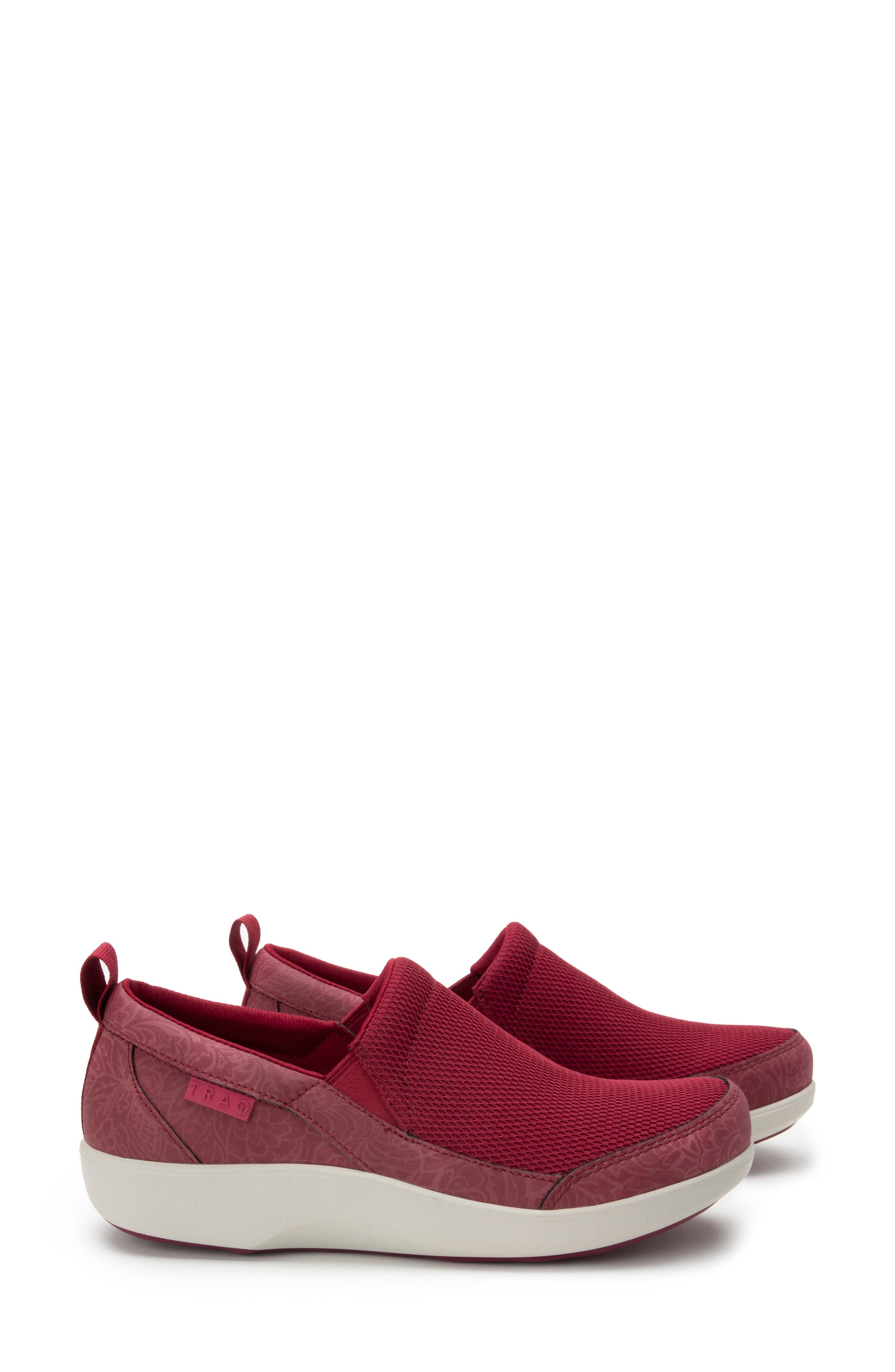 Mellodiq Slip-On Sneaker, Main, color, METTA WINE FABRIC