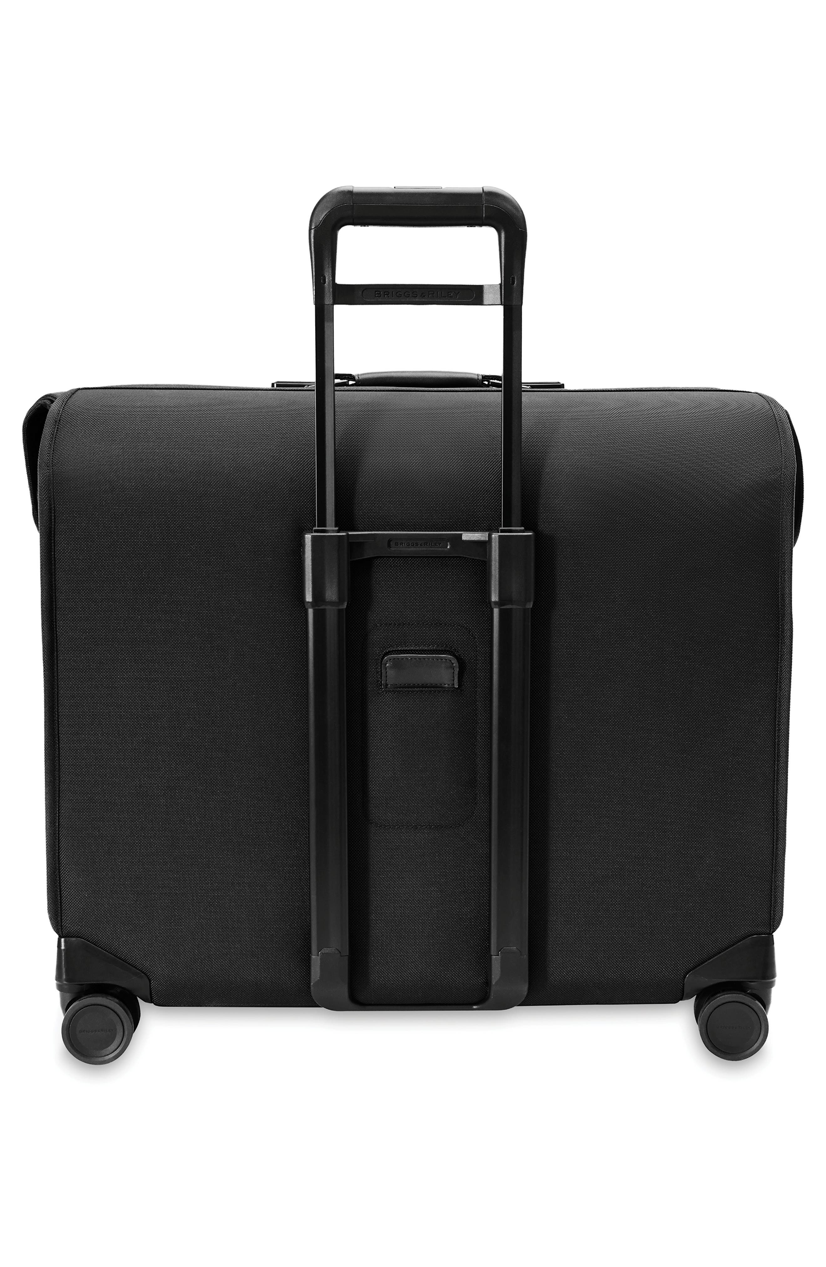 Briggs & Riley Baseline Deluxe Wardrobe Spinner Suitcase, Alternate, color, Black