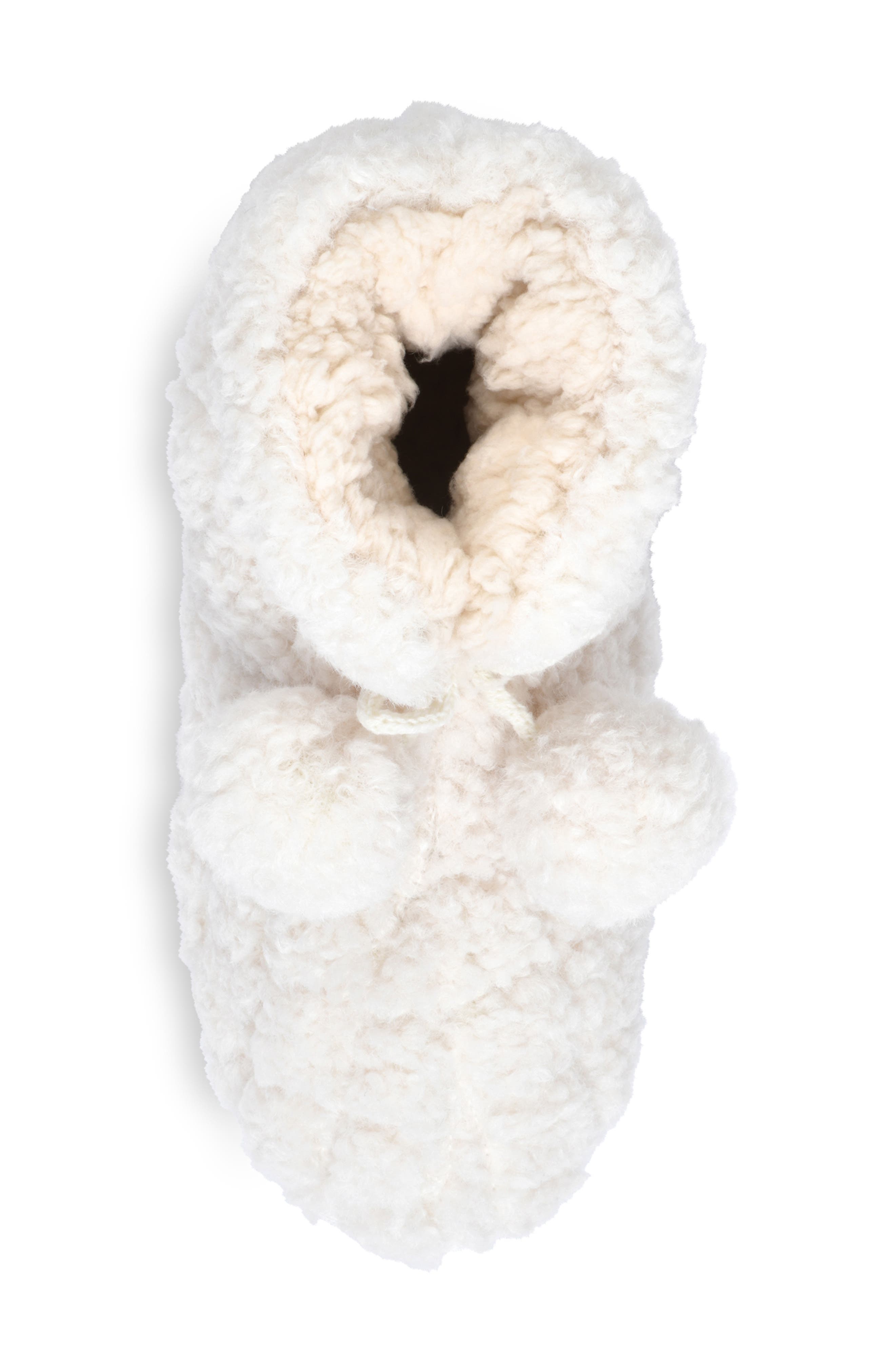 GAAHUU Faux Fur Quilted Slipper Boot, Alternate, color, Natural