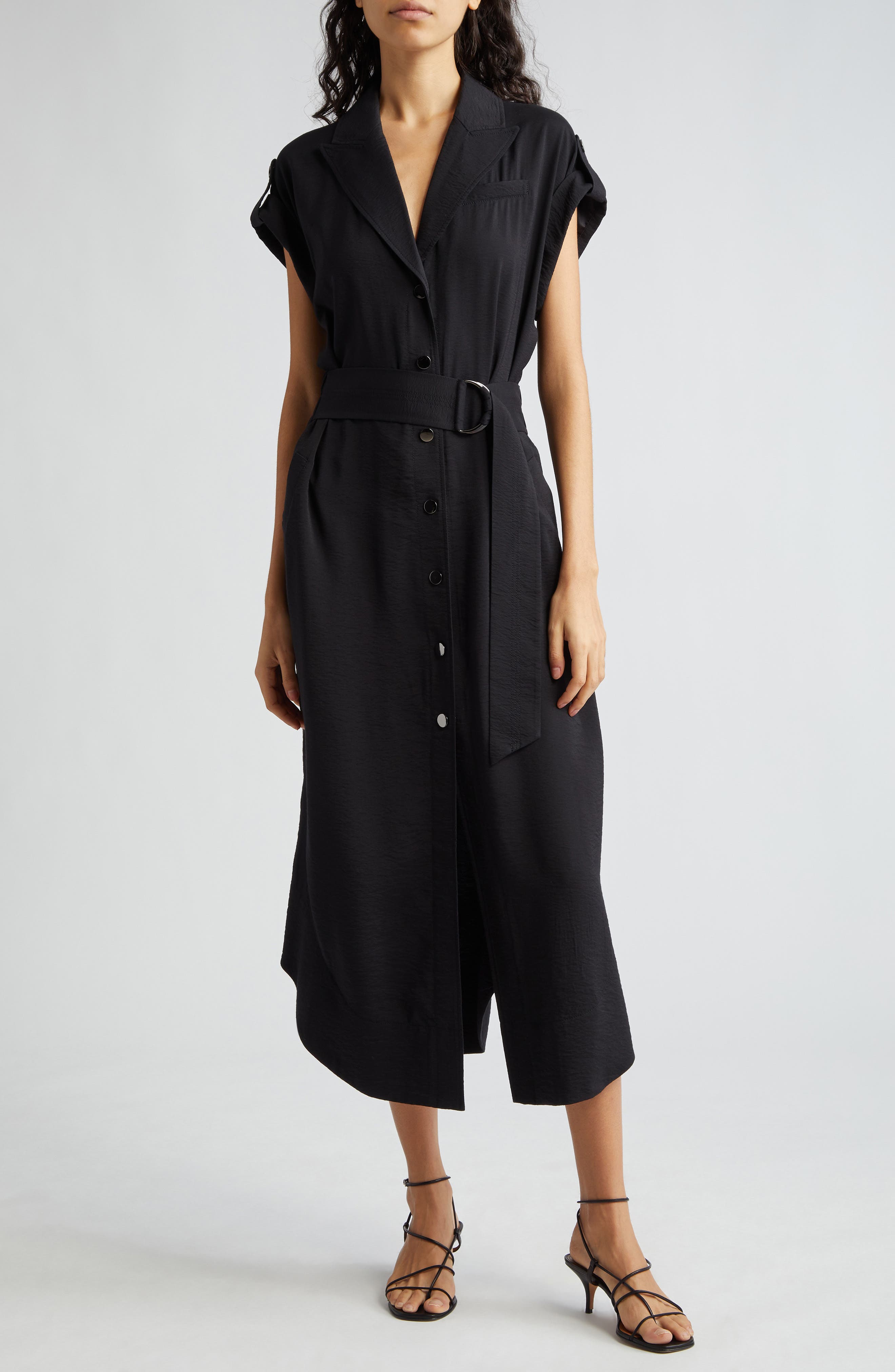Celia Belted Midi Dress