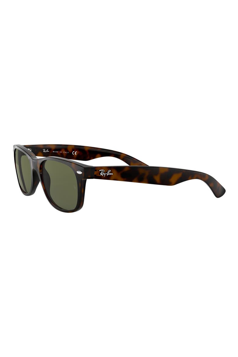 New Wayfarer 58mm Square Sunglasses, Alternate, color, TORT POLAR