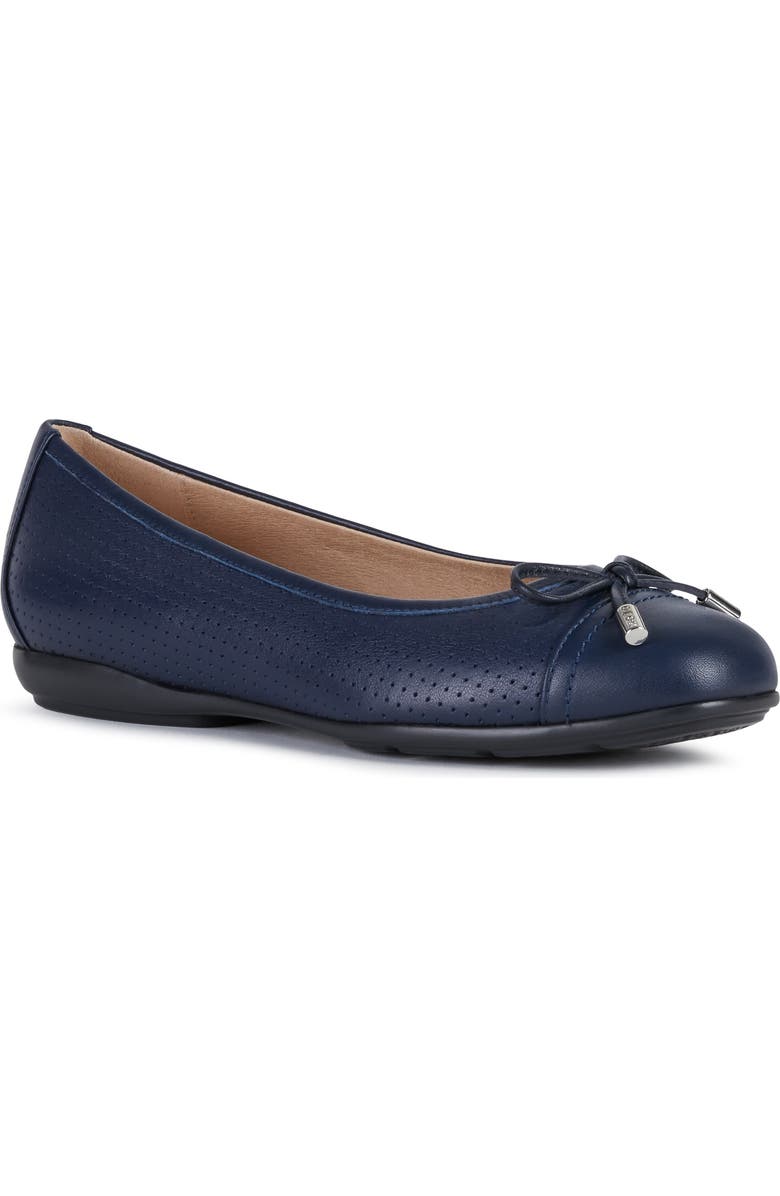 Geox Annytah Cap Toe Flat, Main, color,