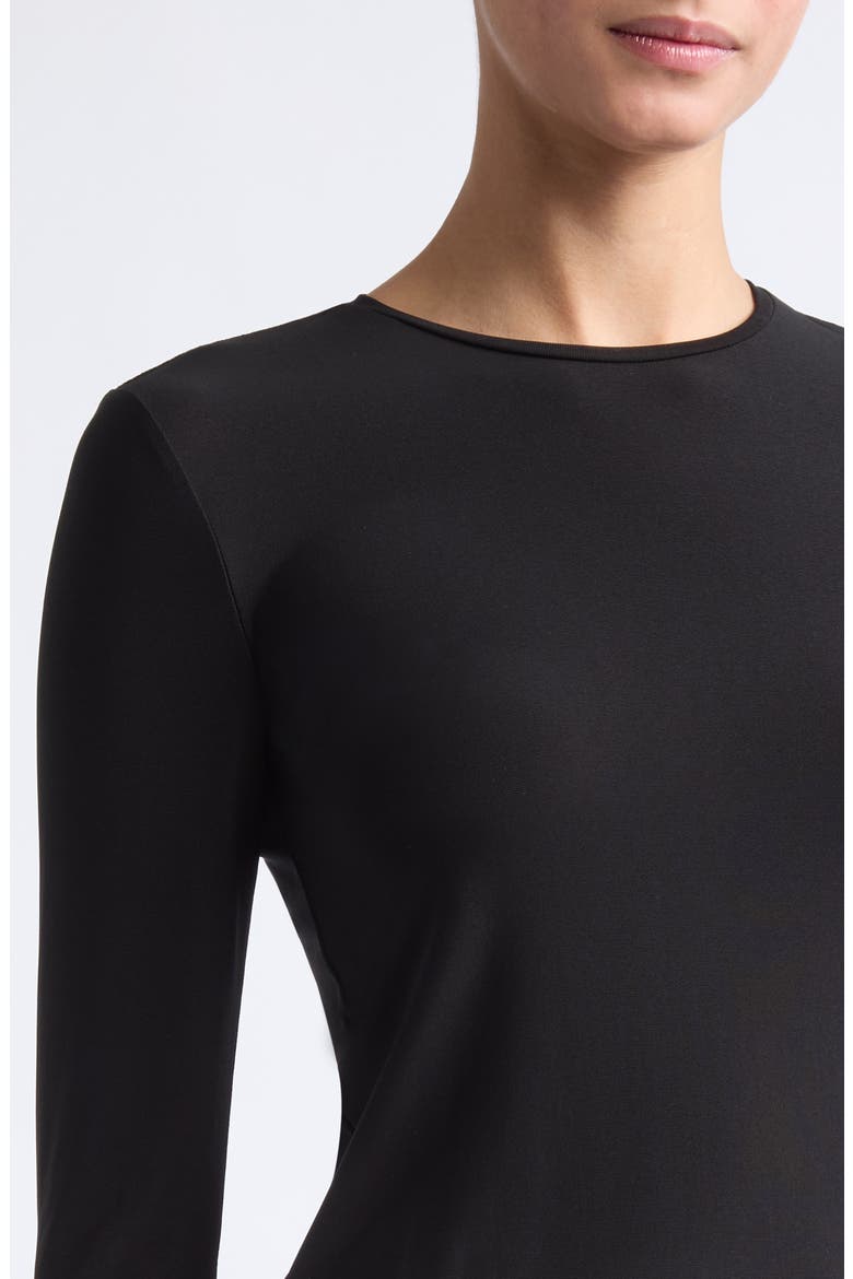 Onna Long Sleeve Top, Alternate, color, BLACK