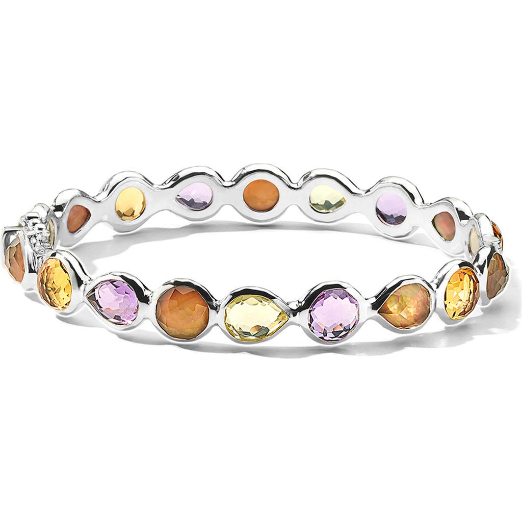 Ippolita Rock Candy® All Around Hinged Bangle In Silver