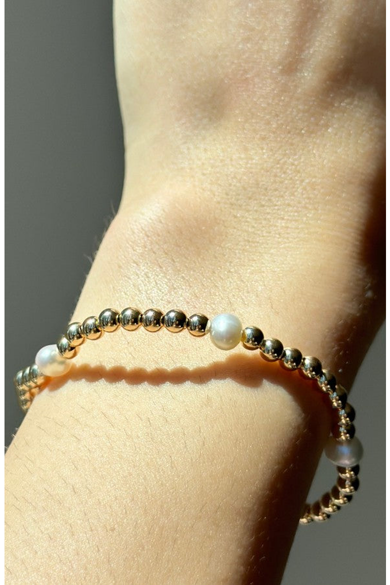 Multi-Pearl Bead Bracelet, Alternate, color, 7 Inch