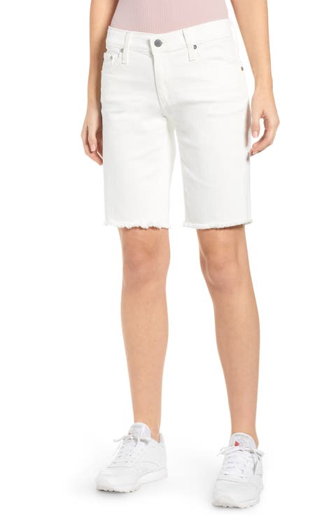 Nikki Relaxed Bermuda Shorts (1 Year Tonal White)