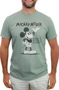 Mickey & Friends Men's Classic He Talks He Sings He Dances Short Sleeve Graphic T-Shirt