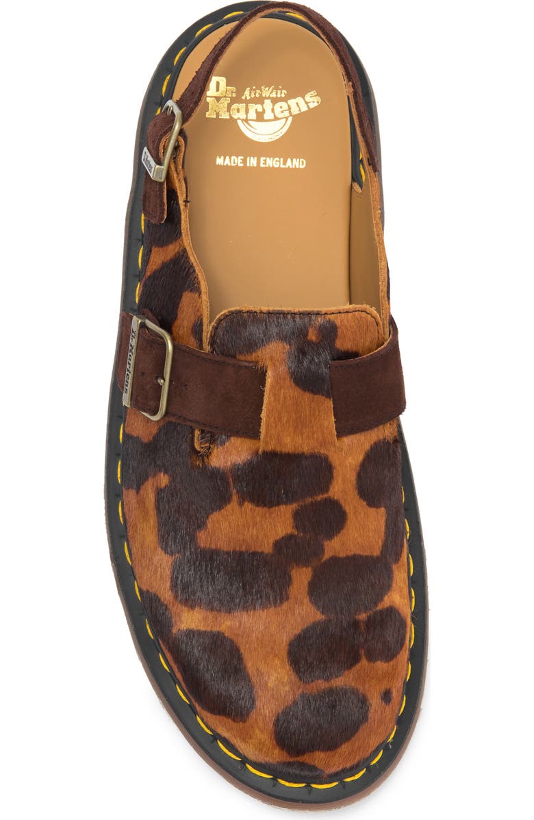 Dr. Martens Gender Inclusive Jorge Genuine Calf Hair Slingback Clog, Alternate, color,