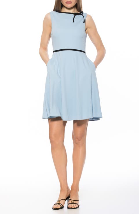 Ida Fit and Flare Sleeveless Dress