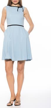 Alexia Admor Ida Fit and Flare Sleeveless Dress