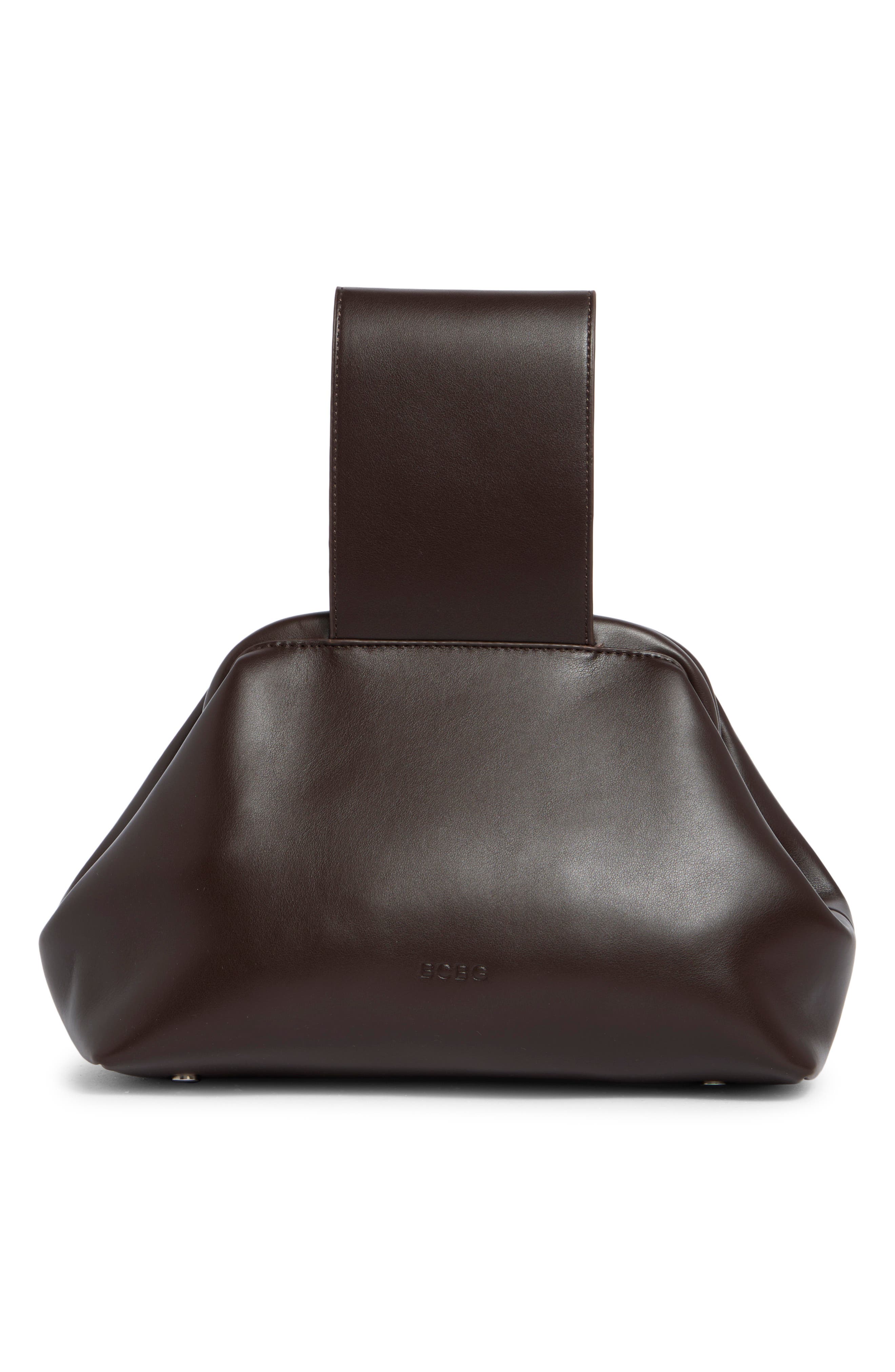 Frame Clutch, Alternate, color, DARK CHOCOLATE