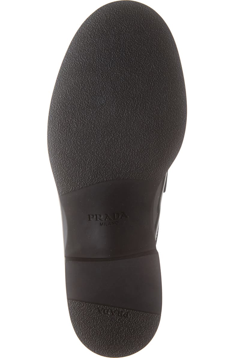 Prada Logo Platform Loafer Mule, Alternate, color,