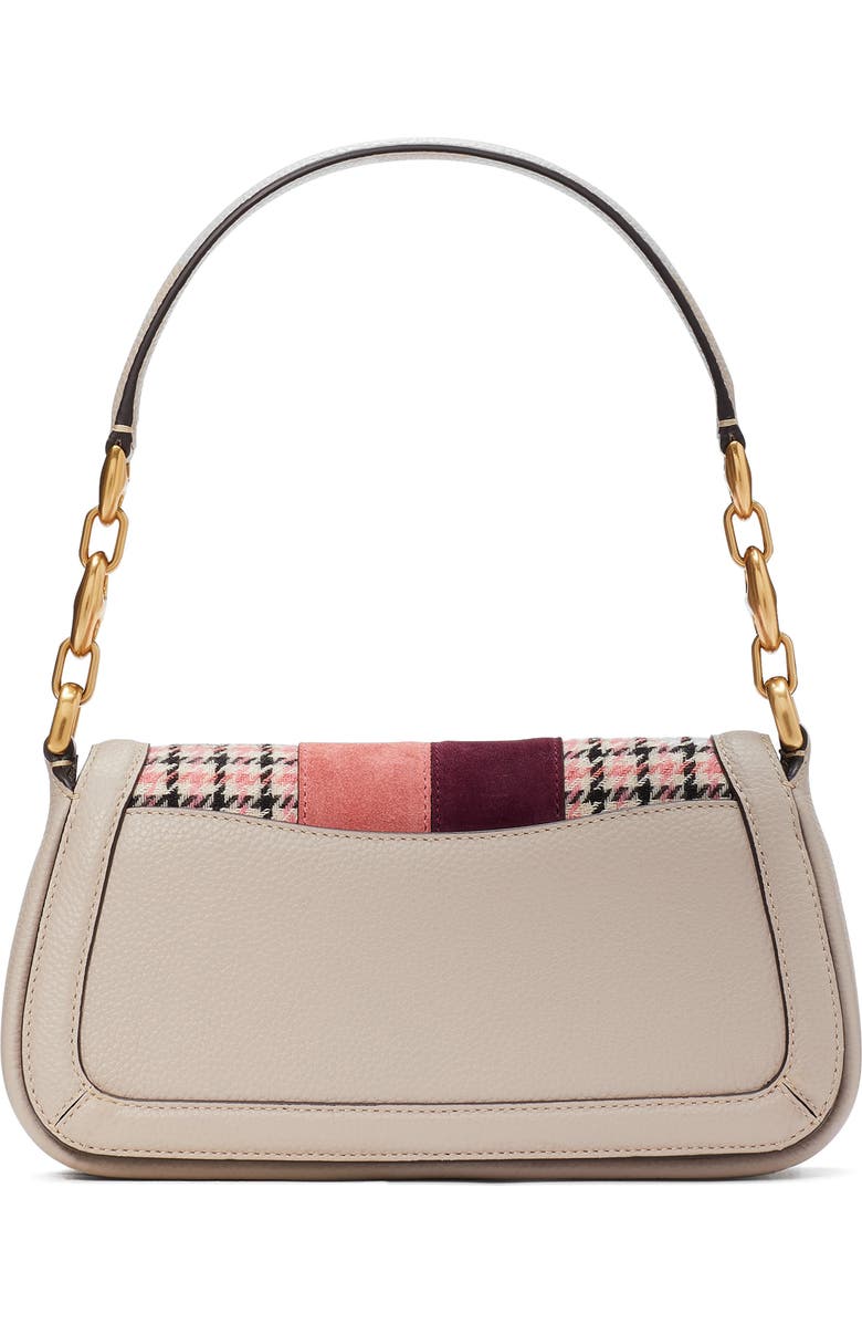 Kate Spade New York gramercy racing stripe leather shoulder bag, Alternate, color,