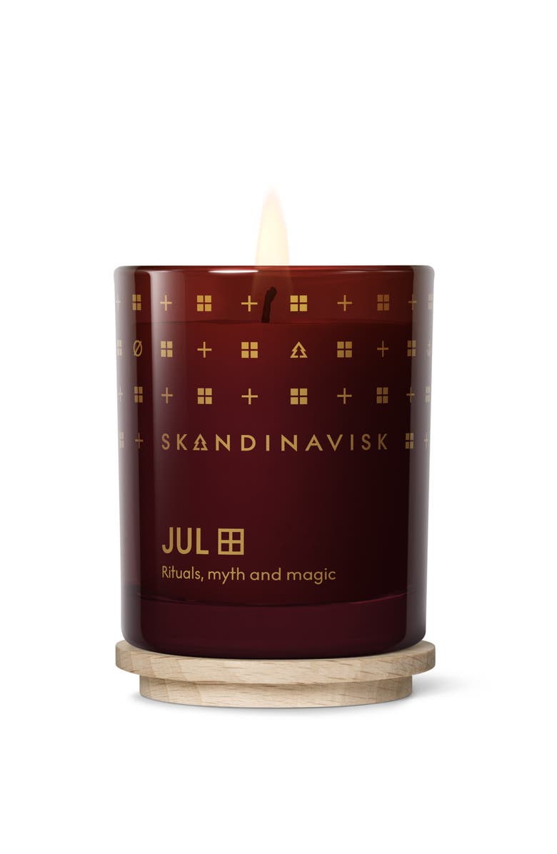 SKANDINAVISK JUL Scented Candle 65g Special Edition, Alternate, color, Red