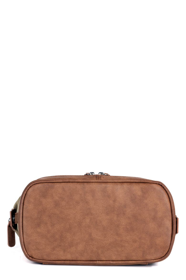 J.BUXTON Expedition II Huntington Gear Bottom Zip Travel Kit, Alternate, color, TAN