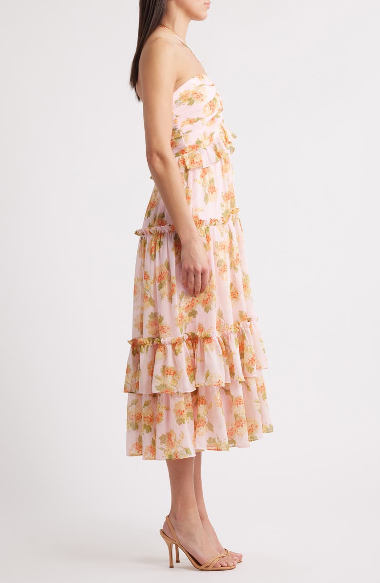 LIKELY Wilda Floral Tiered Dress, Alternate, color, Roseshadow Multi