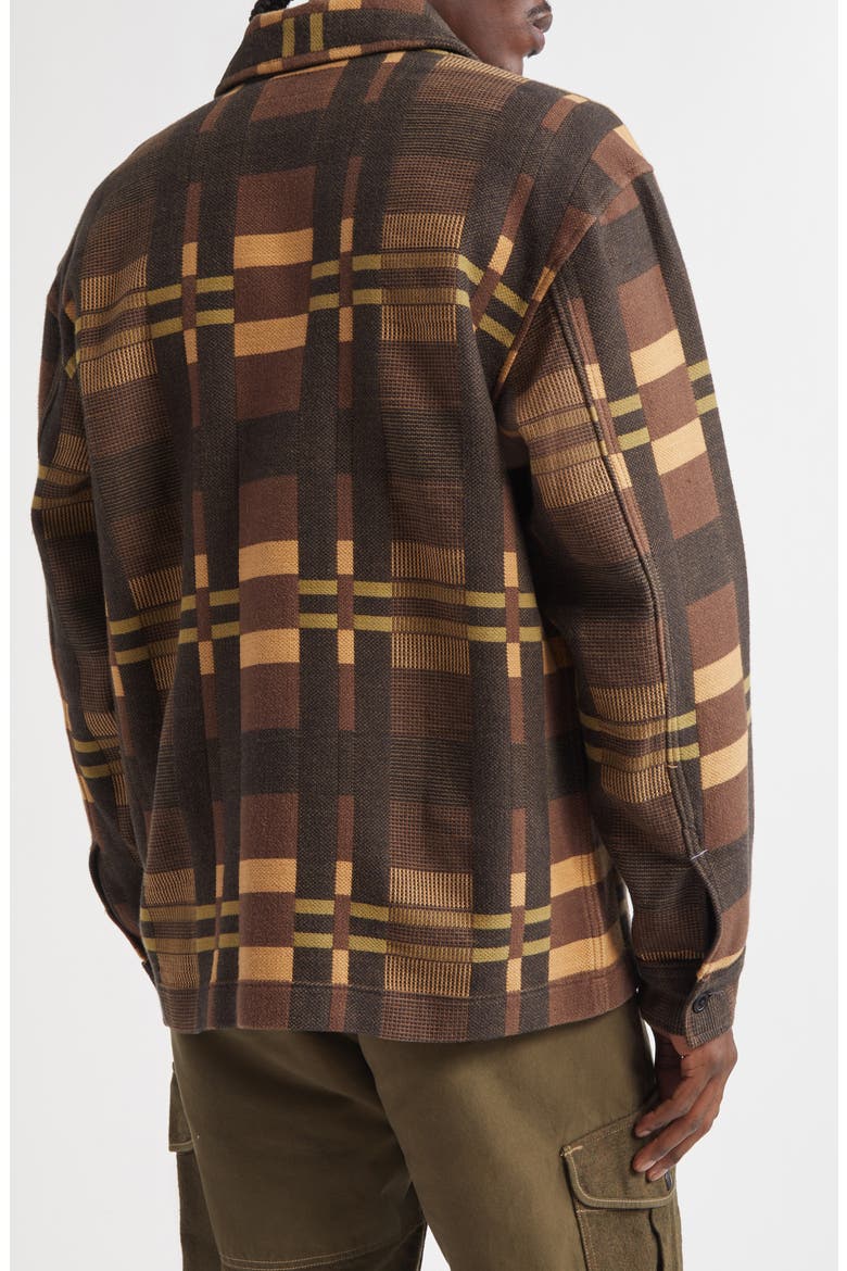 Geometric Jacquard Overshirt (Men) | Nordstrom