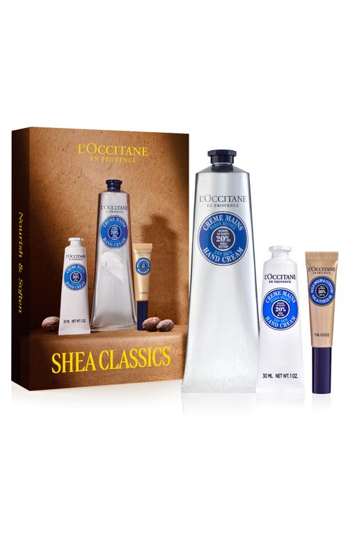L'occitane Shea Classics Nourish & Soften Set $67 Value