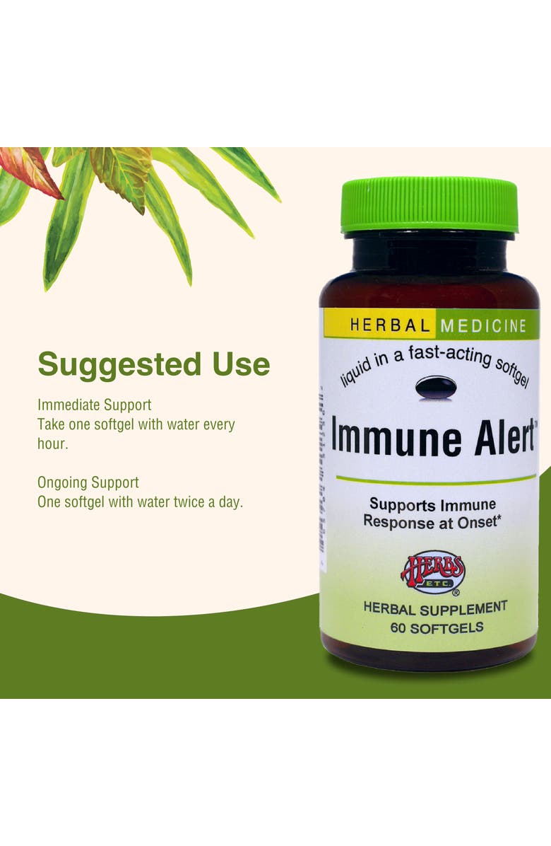 Trace Minerals Herbs Etc. Immune Alert 60 ct. Softgels, Alternate, color, NO COLOR
