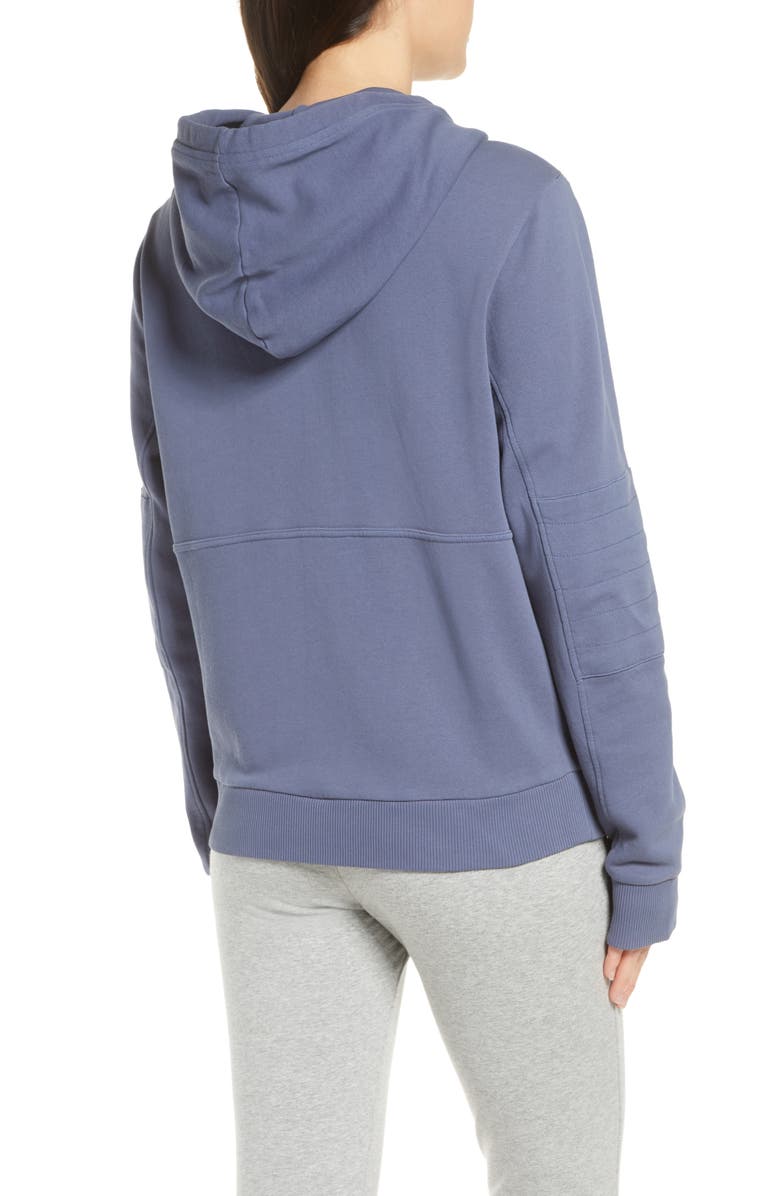 Zella Rudi Moto Zip Hoodie, Alternate, color,