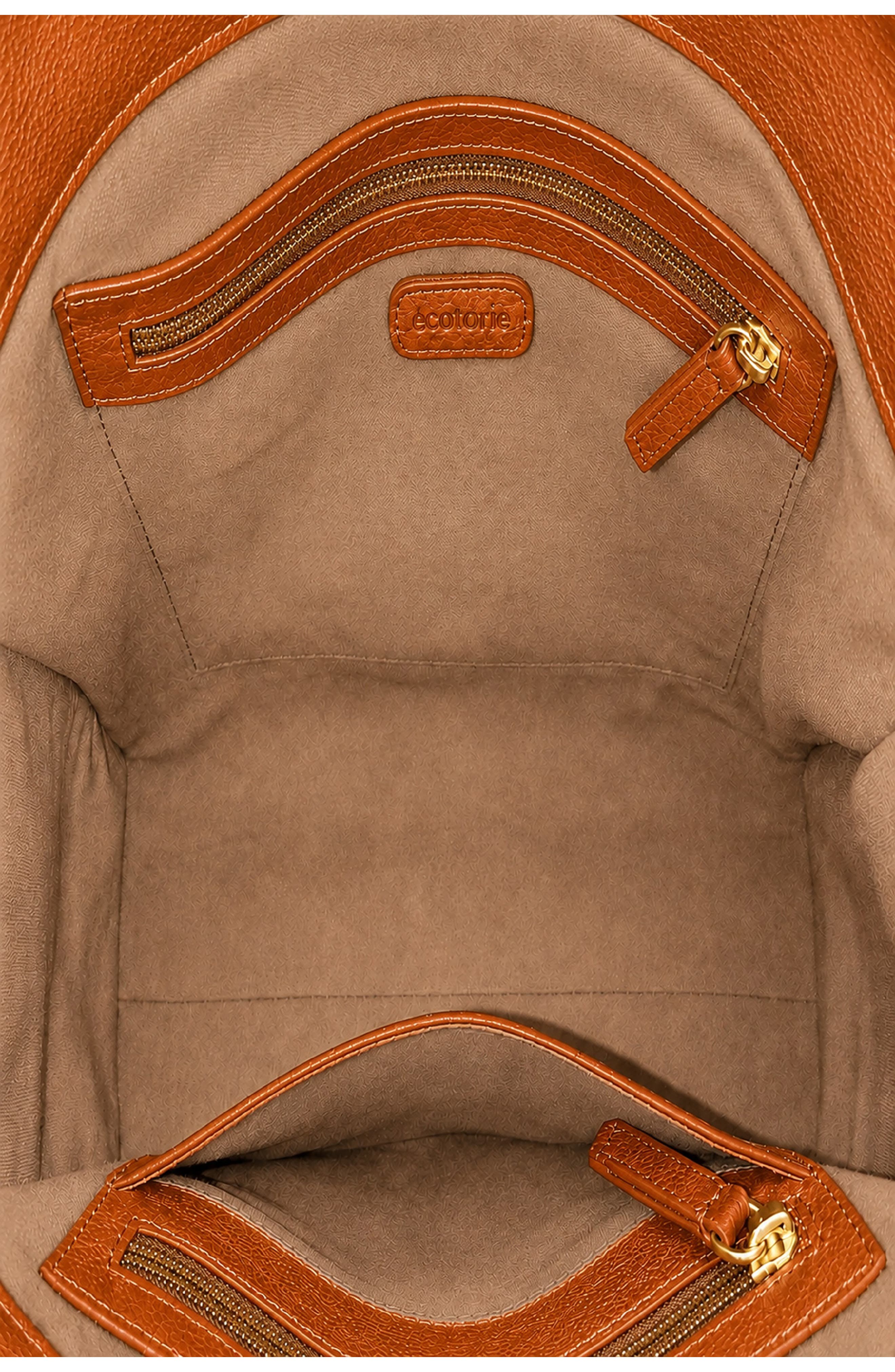 Eleanor Leather Crossbody Bag, Alternate, color, CARAMEL