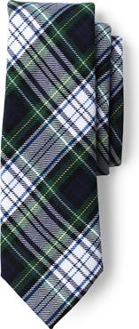 Lands' End School Uniform Kids Plaid To Be Tied Tie