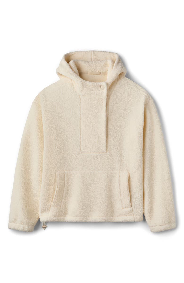 Rhone Aloft Fleece Hoodie, Alternate, color, Ivory