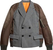 Sacai Mixed Media Jacket