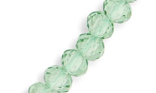 Leith Cubic Zirconia & Crystal Beaded Carabiner Necklace
