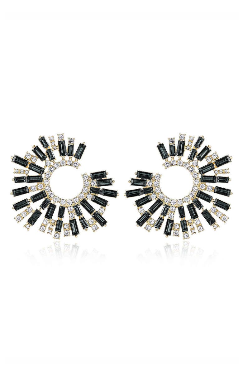 Ettika Crystal Stardust Earrings, Main, color, 