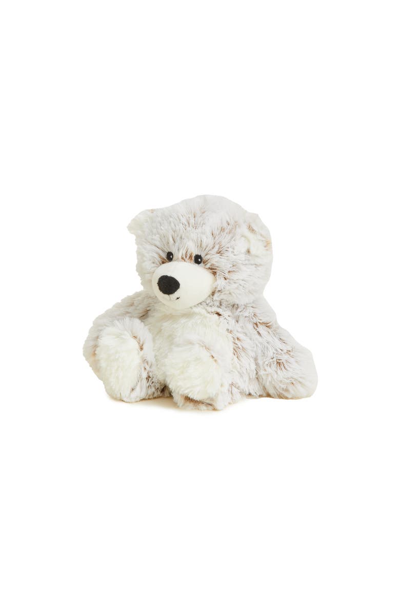 Warmies Marshmallow Bear Junior Plush Toy, Main, color, Light Brown