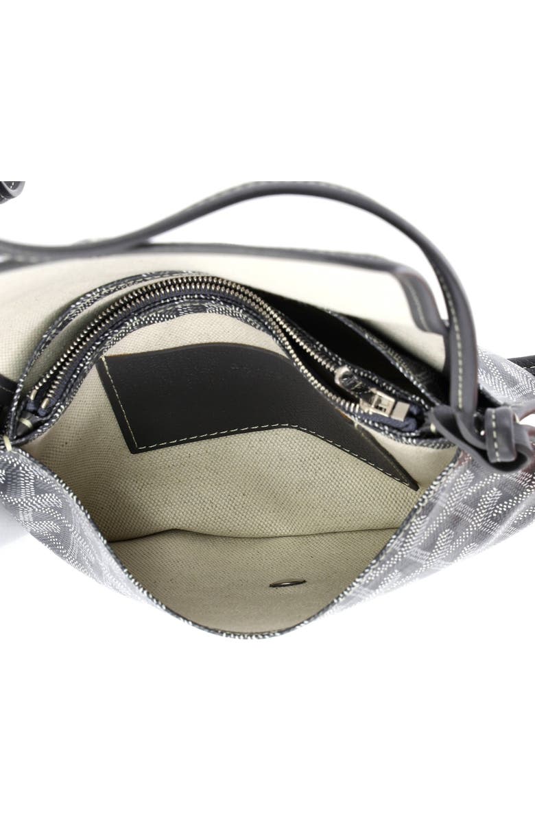 Pre-Owned Goyard Plumet Clutch Wallet Coated Canvas, Alternate, color, Gray