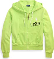 Polo Ralph Lauren Big Pony Lightweight Fleece Zip Hoodie