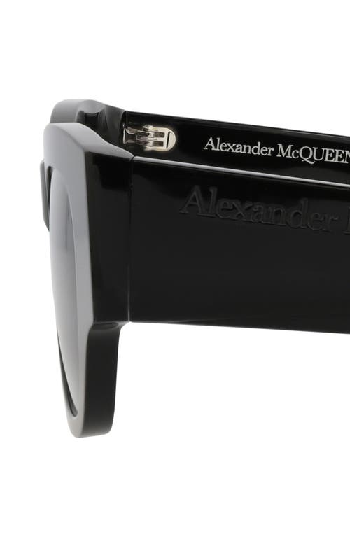 Alexander Mcqueen Alexander Mc Queen Sunglasses Am0420 S 001 In Black