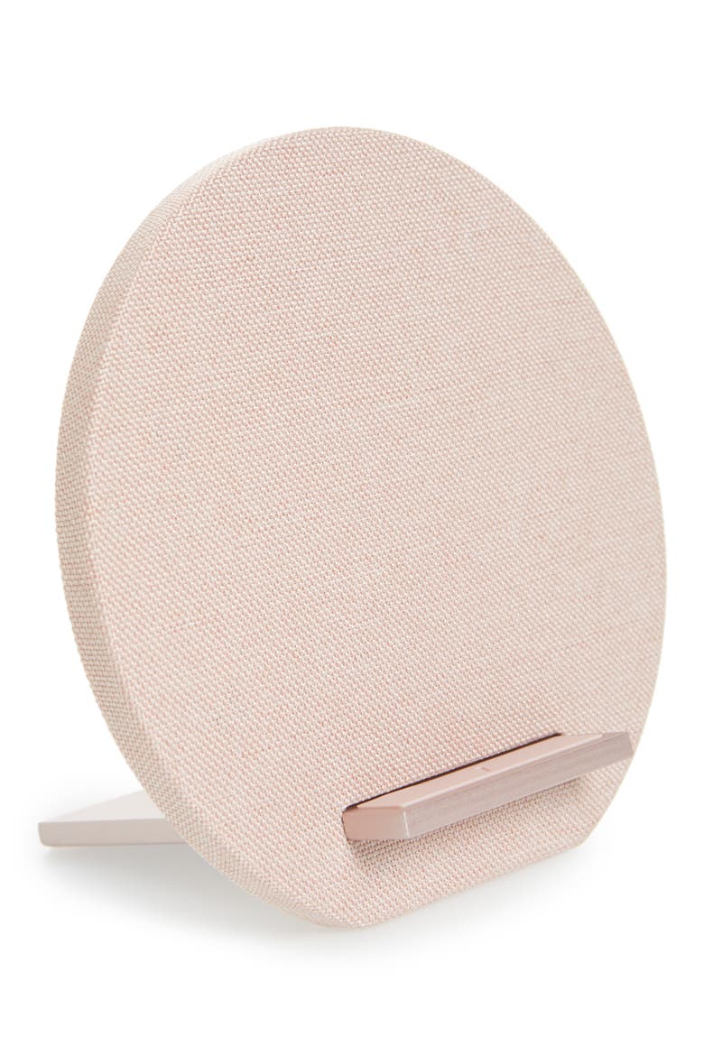Dock Wireless Charger, Main, color, ROSE