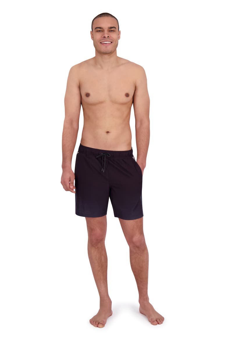 Volley Swim Trunks, Alternate, color, BLACK