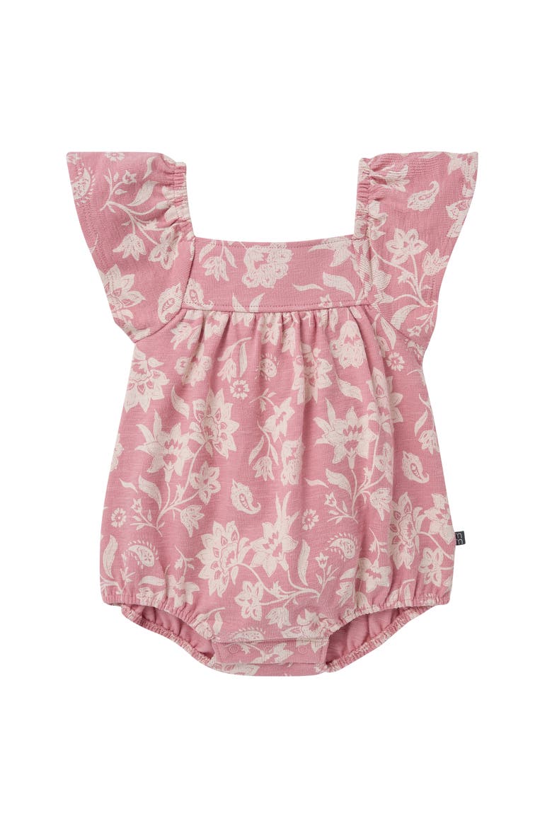 Bubble Romper, Main, color, Rose Paisley