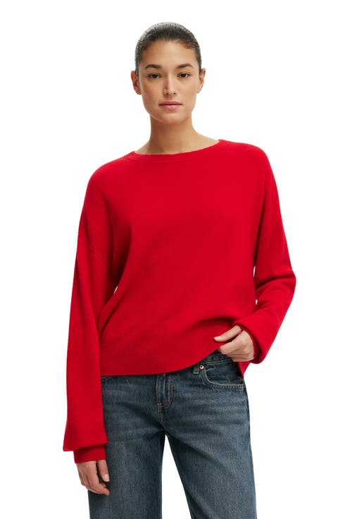 Women's Cashmere Blend Crew Knit